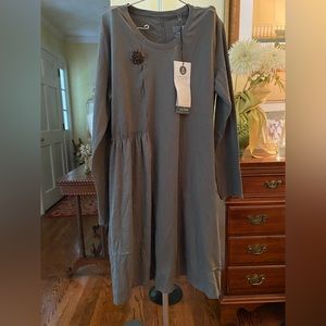 Neon Buddha NWT Dress.  Size S. Cotton Spandex. Fabric is amazing !  Long sleeve